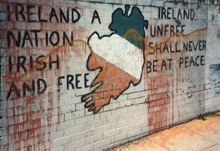 IRA graffiti in Derry