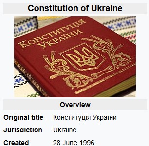 Ukraine officially signs its Constitution into law